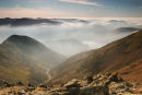 07-1088 Cinderdale Beck and Crumock Water From the Summit of Grasmoor, Lake District, Cumbria